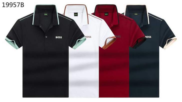 Picture of Hugo Boss Polo Shirts Short _SKUBossM-3XL25wx9327084